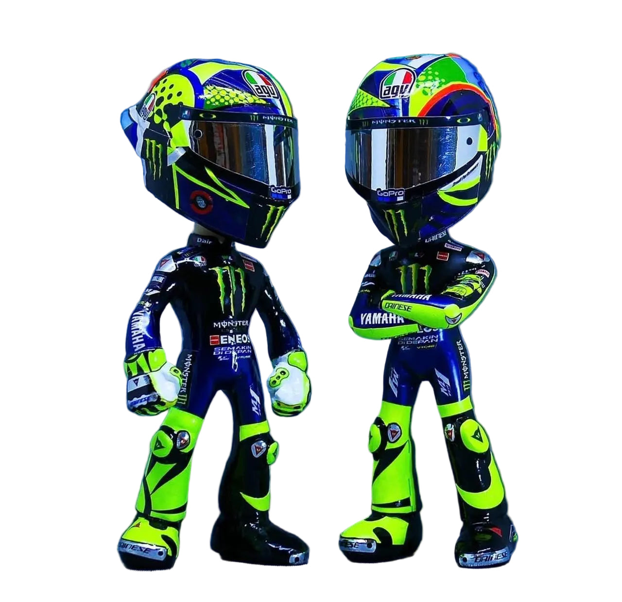 Valentino Rossi 1:12 Custom Handmade Diecast Figurine