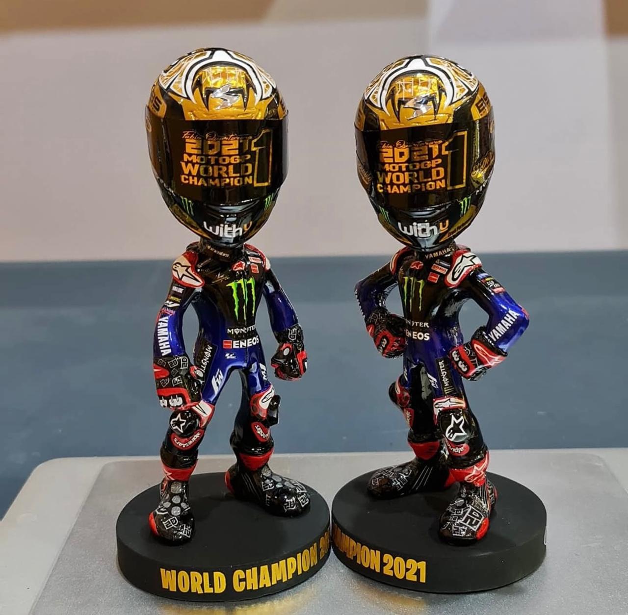 2021 MotoGP World Champion Figurine 1:12 Scale