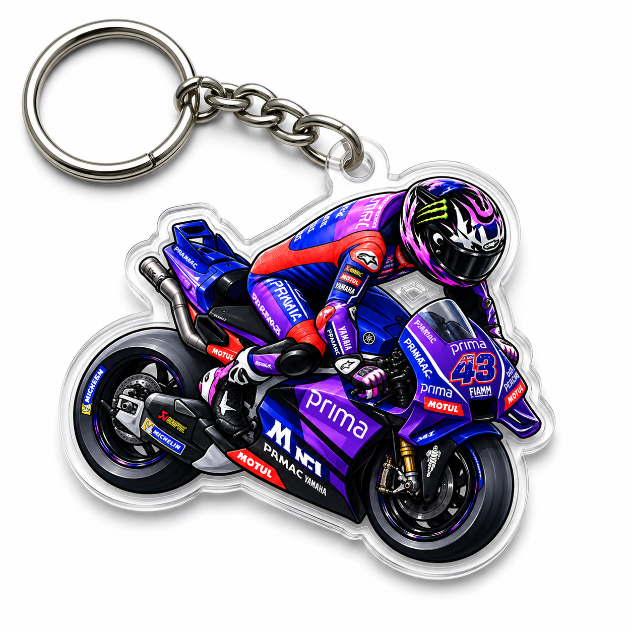 Jack Miller Acrylic Keychain