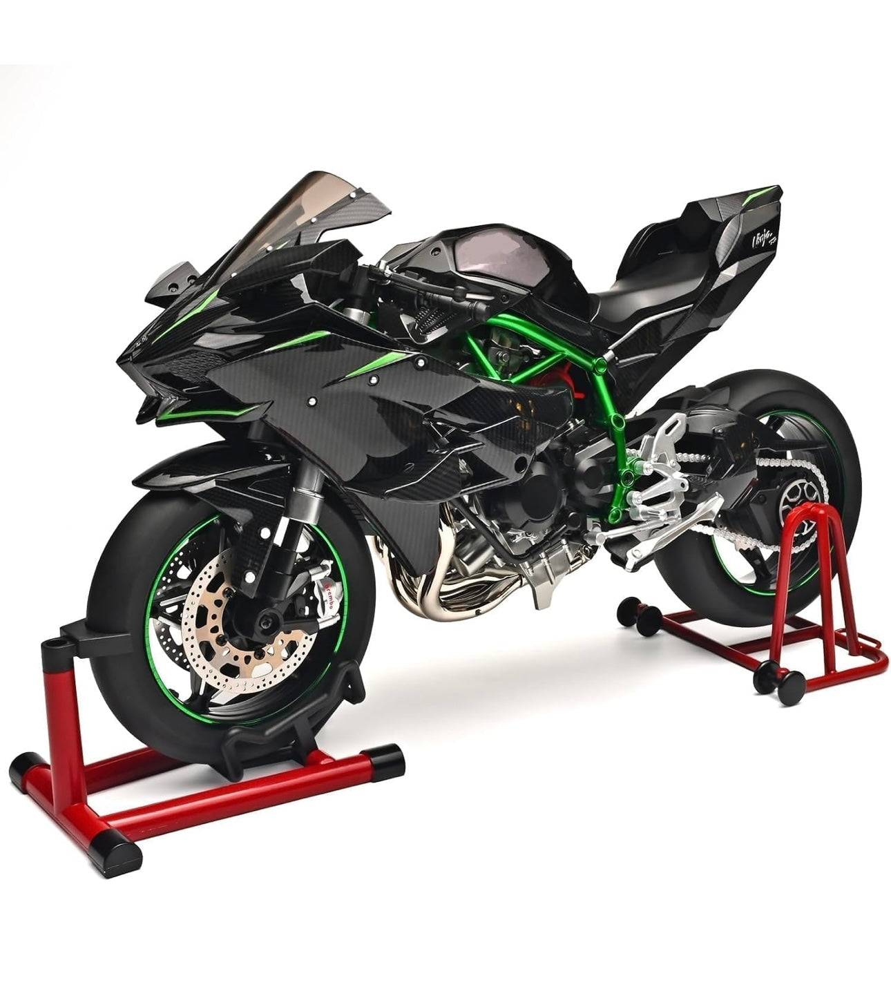 Kawasaki Ninja H2R 1:6 Scale Die-Cast Model – Realistic Smoke Effect