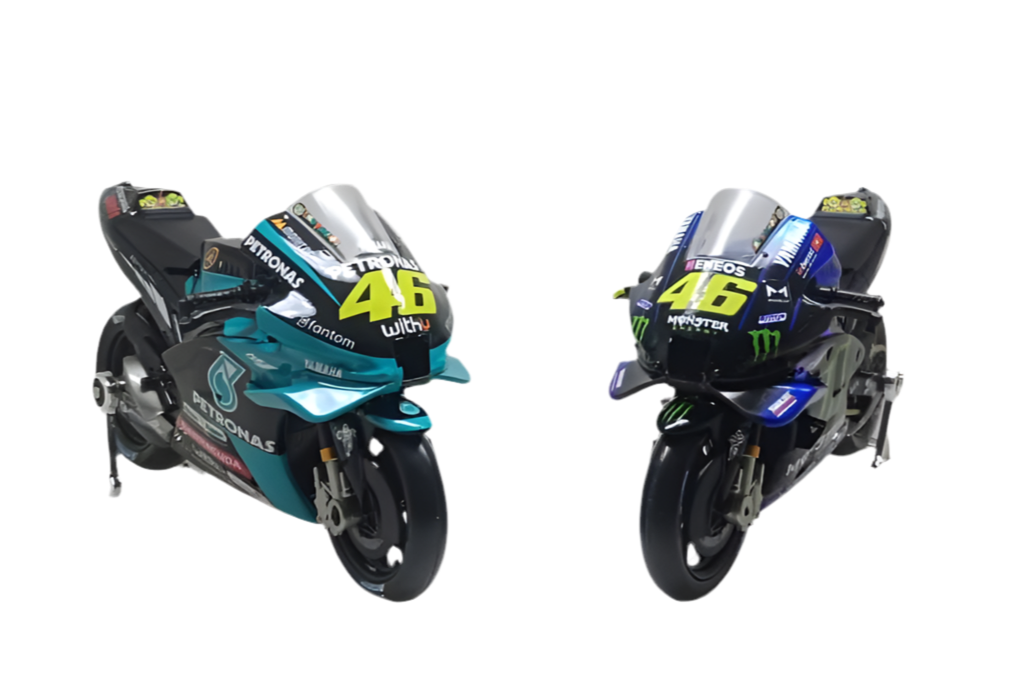 Scale1/12 VR46 Diecast Yamaha Model