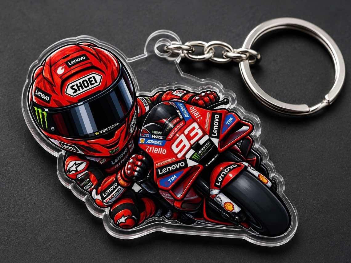 Marc Márquez #93 Acrylic Keychain