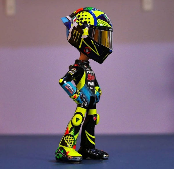 Valentino Rossi figure 2021 scale model - thebikerskart